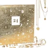 * Adventskalenders^Adventskalender 2023 Met 24 Sieraden - Mes Bijoux - Voor Volwassen - Goud