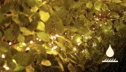 Aigostar Kerstlichtsnoeren^ Led Lichtsnoer - Lichtslinger - Led Lampjes Slinger - 7,5 Watt - 500 Leds - 10M - Warm Wit - Ip44