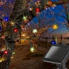 Aigostar Kerstlichtsnoeren^ 10Vrf Kerstboomverlichting - Tuinverlichting - Energie Lichtsnoer - Partyverlichting - 100 Leds - Kerstverlichting Buiten - Lichtsnoeren - Meerdere Kleuren - 11.9M - Ip44