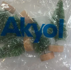Akyol Decoratieve Kerstbomen^ - Kerstboom 7 Stuk - Mini Kerstboompjes - Kerstversiering - Kerst - Versiering - Boom - Dennenboom - Christmas - Kerstman - Boomversiering