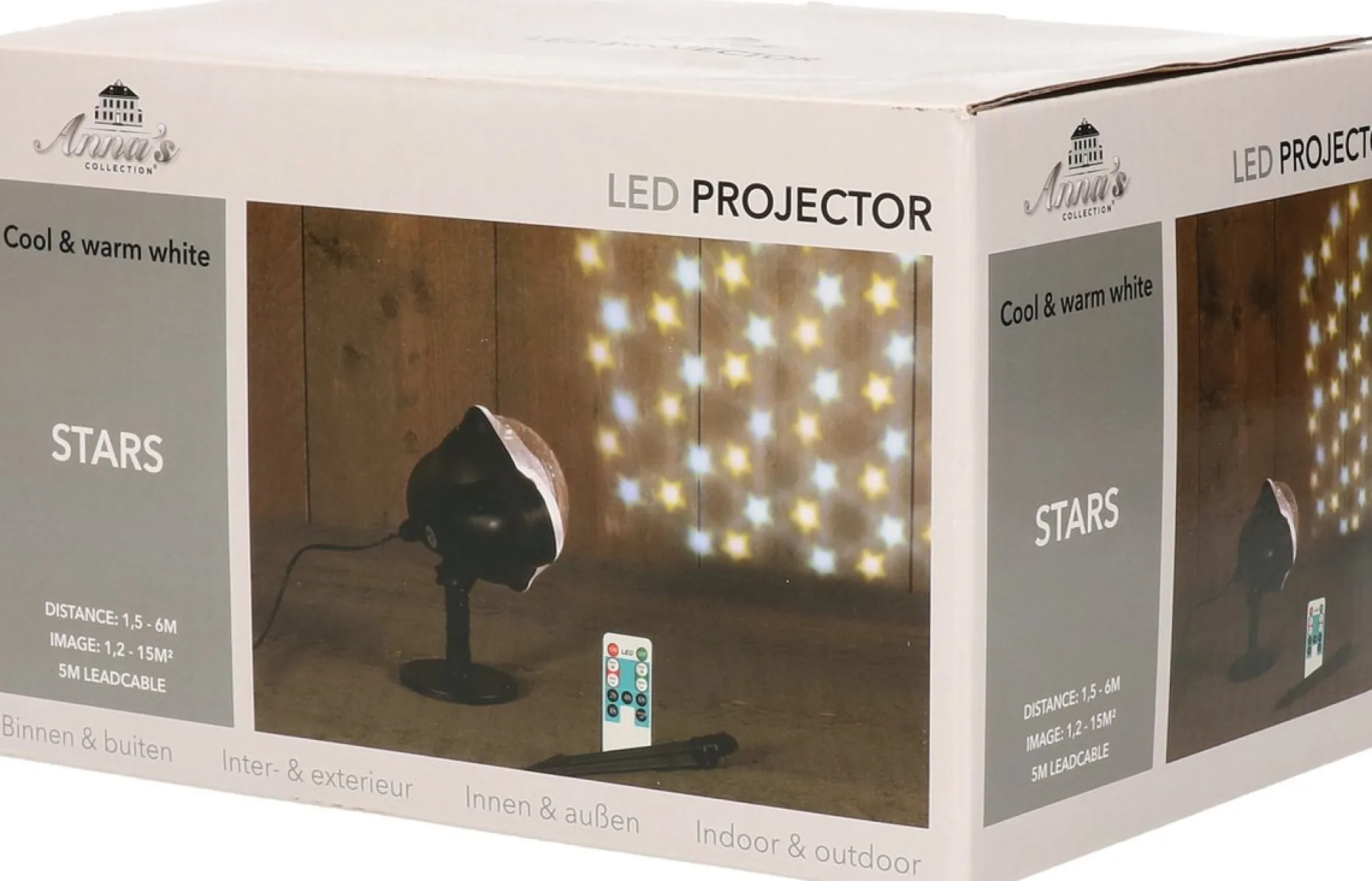 Anna's Collection Kerstlasers^ Kerstverlichting - Sterren Projector Led - Afstandsbediening