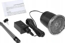 Ariko Kerstlasers^ Led Lichteffect Projector - Sneeuwvlokken - Outdoor Ip44 Ip65 - Metaal - Kantelbaar - In Hoogte Verstelbaar (Bij Installatie) - Netstroom