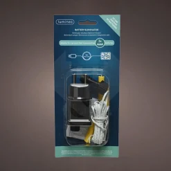 Lumineo Verlichte Kerstfiguren^Batterijvervanger - 3X Batteries - 3 Meter Kabel - Voor Binnen