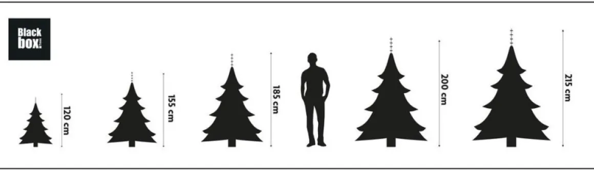 Black Box Kunstkerstboom Springfield Pine Maat In Cm: 90 X 38 Groen Store