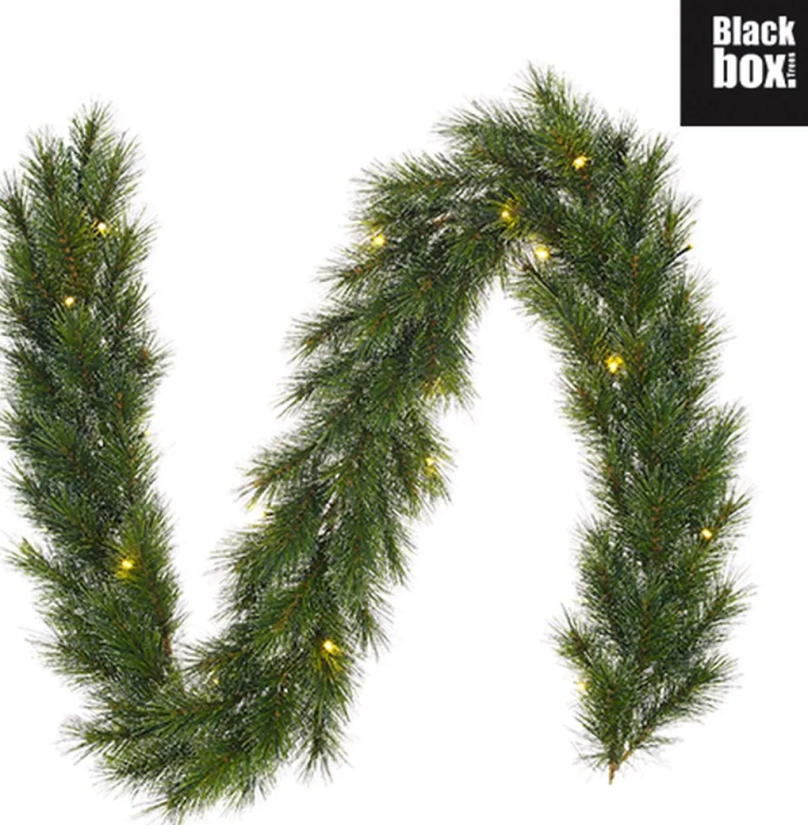 Black Box Trees Glendon Guirlande Met Led Verlichting - L1000 Cm - Groen Outlet