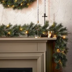 Black Box Trees Glendon Guirlande Met Led Verlichting - L180 Cm - Groen Flash Sale