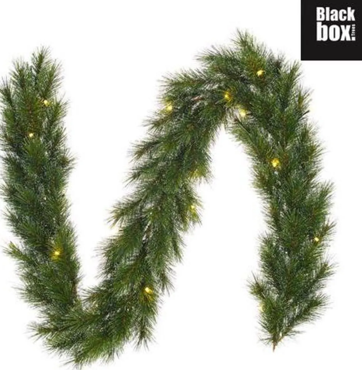 Black Box Trees Glendon Guirlande Met Led Verlichting - L180 Cm - Groen Flash Sale