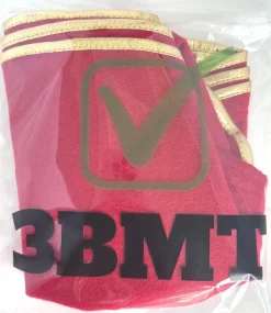 3 BMT Kerstboomstandaarden^3Bmt Kerstboomkleed - Kerstboomrok - Rood - 90 Cm