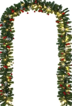 Casaria Kerstguirlande Verlichting - Afstandsbediening - 5 M 80 Led Best