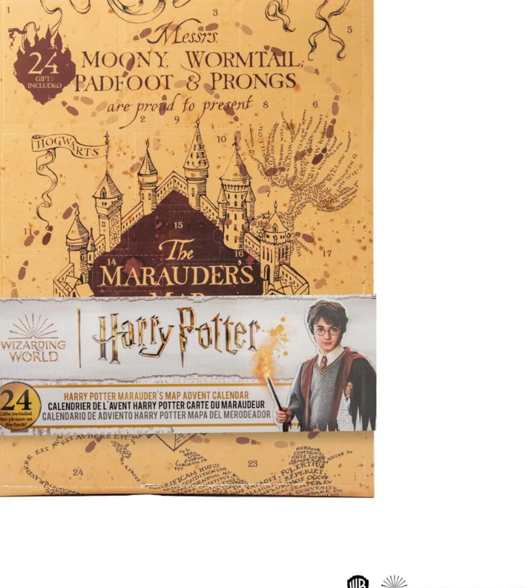 Cinereplicas Adventskalenders^ Marauder's Map Advent Calendar - Harry Potter