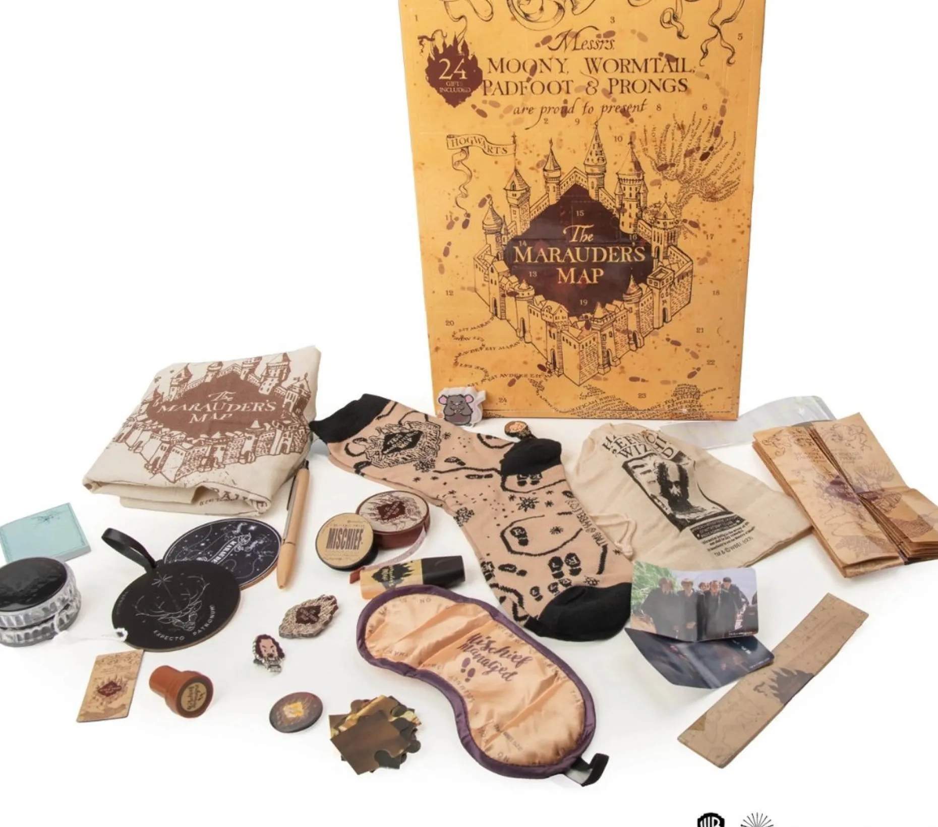 Cinereplicas Adventskalenders^ Marauder's Map Advent Calendar - Harry Potter