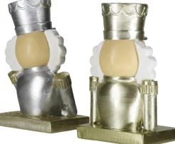 Clayre u0026 Eef Clayre & Eef Haak Kerstsok Set Van 2 Notenkraker 12 Cm Goudkleurig Kunststof Kerstdecoratie Shop