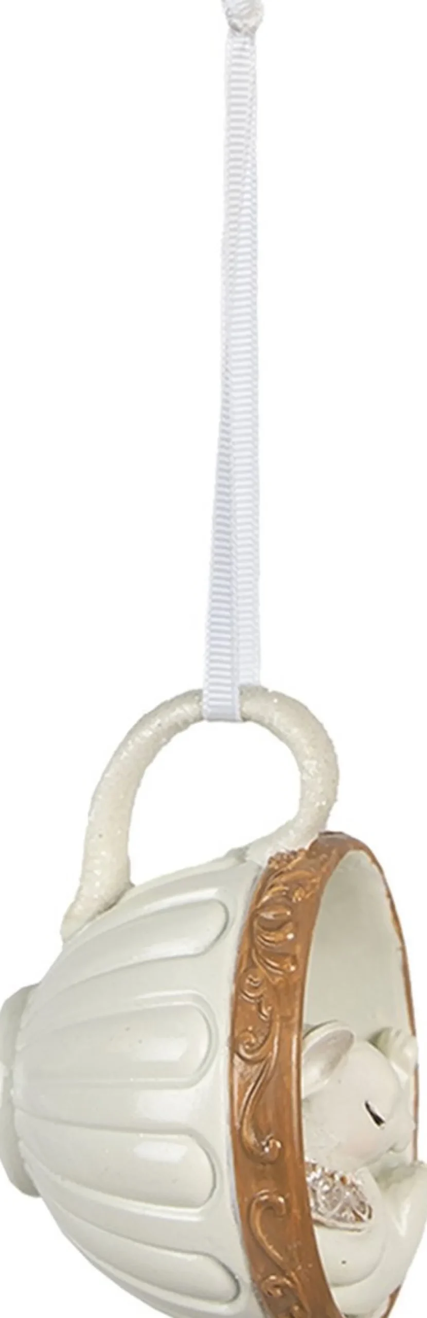Clayre u0026 Eef Clayre & Eef Hanger Muis Set Van 2 10X7X6 Cm Beige Polyresin Cheap