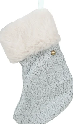 Clayre u0026 Eef Clayre & Eef Kerstsok 17 Cm Blauw Synthetisch Shop