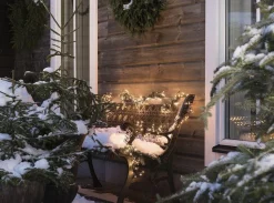 Konst Smide Kerstlichtsnoeren^Clusterverlichting Voor Binnen En Buiten - 8 Functies - 1536 Leds – 2100K Amber – 11,3 Meter – Kerstverlichting – Ip44 – Incl. Transformator