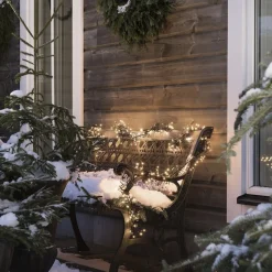 Konst Smide Kerstlichtsnoeren^Clusterverlichting Voor Binnen En Buiten - 8 Functies - 960 Leds – 2100K Amber – 7,2 Meter – Kerstverlichting – Ip44 – Incl. Transformator