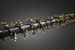 Konst Smide Kerstlichtsnoeren^Clusterverlichting Voor Binnen En Buiten - 8 Functies - 960 Leds – 2100K Amber – 7,2 Meter – Kerstverlichting – Ip44 – Incl. Transformator