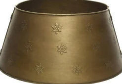 Decoris Kerstboomstandaarden^ Kerstboomring Ijzer Dia70Cm Antiek Goud