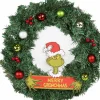 * De Grinch Kerstdeurkrans, Kerstversiering 45X45 Cm Cheap