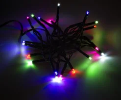 Deltaco Kerstlichtsnoeren^ Lgt-102 Led-Lichtlus Met Timerfunctie - Voor Binnen En Buiten - 1.5 Meter - Meerkleurig