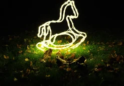 * Lichtslangen^3D Hobbelpaard Lichtslang Met (216 Lampjes)Decorative Lighting Kerst