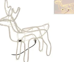 DecorativeLIghting Verlichte Kerstfiguren^3D Rendier Lichtslang Met (216 Lampjes)Decorative Lighting