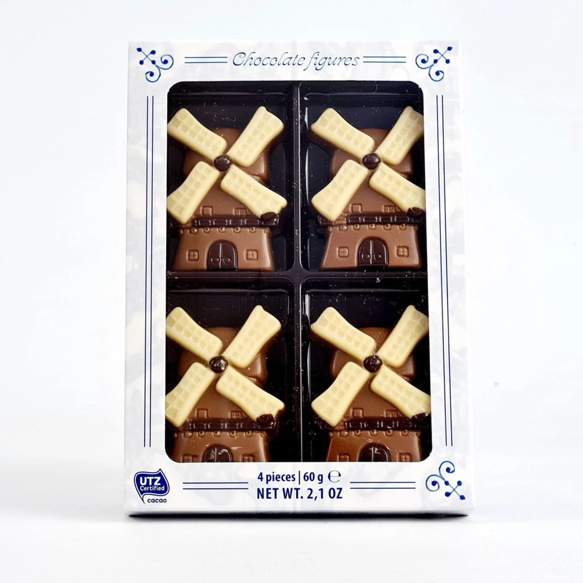 EBM Kerstpakketten^ Cadeaupakket Geschenkset Geschenkpakket Kerstpakket Hollandse Cadeautjes Delfts Blauw - Tas L