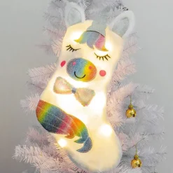 Amenpoki Eenhoorn Kerstkous Met Led Verlichting Hot