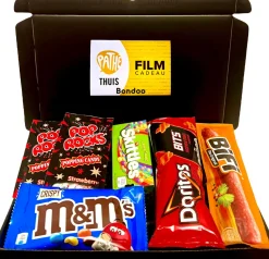 Bondoo Kerstpakketten^Filmpakket Medium - Pathe Thuis - Cadeaupakket Met Film Voucher - Brievenbus - Kerstcadeau
