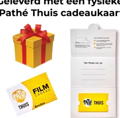 Bondoo Kerstpakketten^Filmpakket Medium - Pathe Thuis - Cadeaupakket Met Film Voucher - Brievenbus - Kerstcadeau