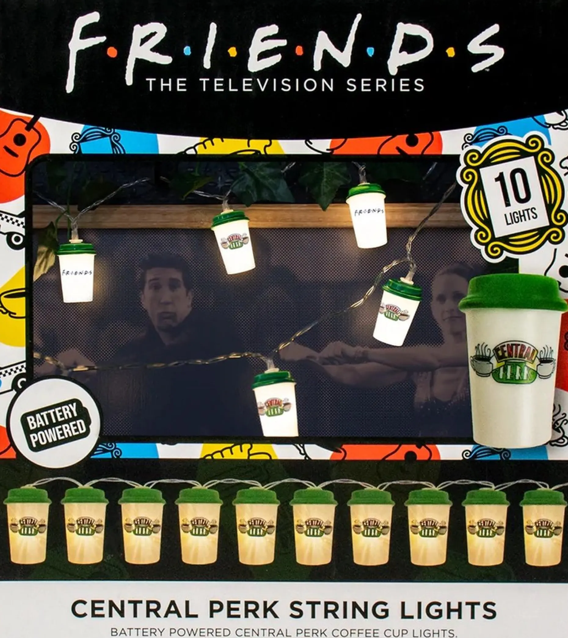 * Lichtslangen^Friends String Lights - Coffee Cups (Closed Box)