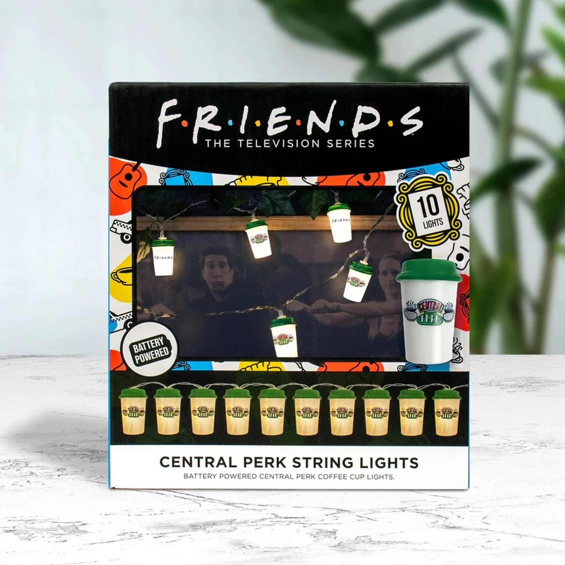 * Lichtslangen^Friends String Lights - Coffee Cups (Closed Box)