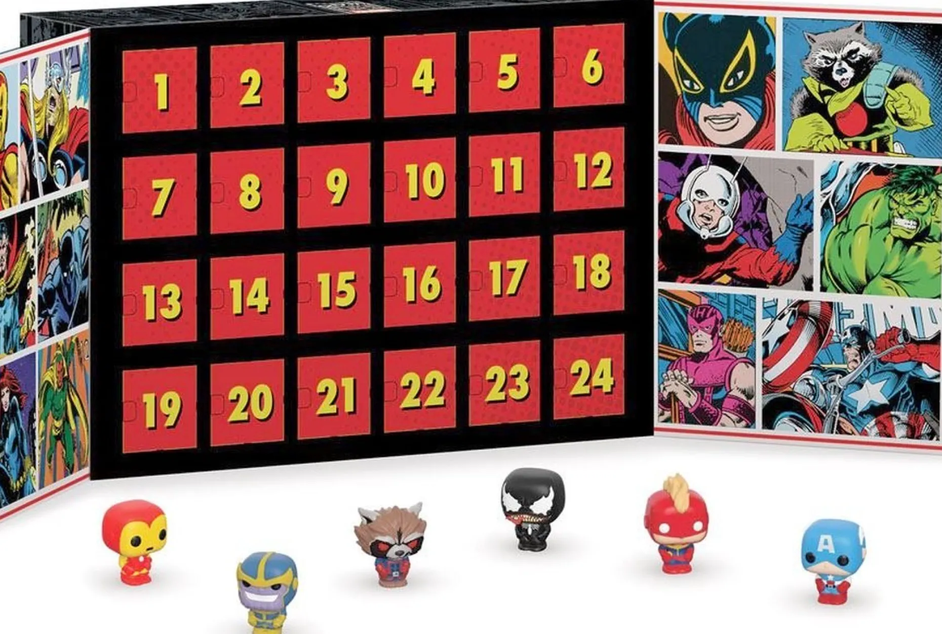 Funko Adventskalenders^ Pocket Pop! - Marvel Avengers Adventkalender- 24 Stuks