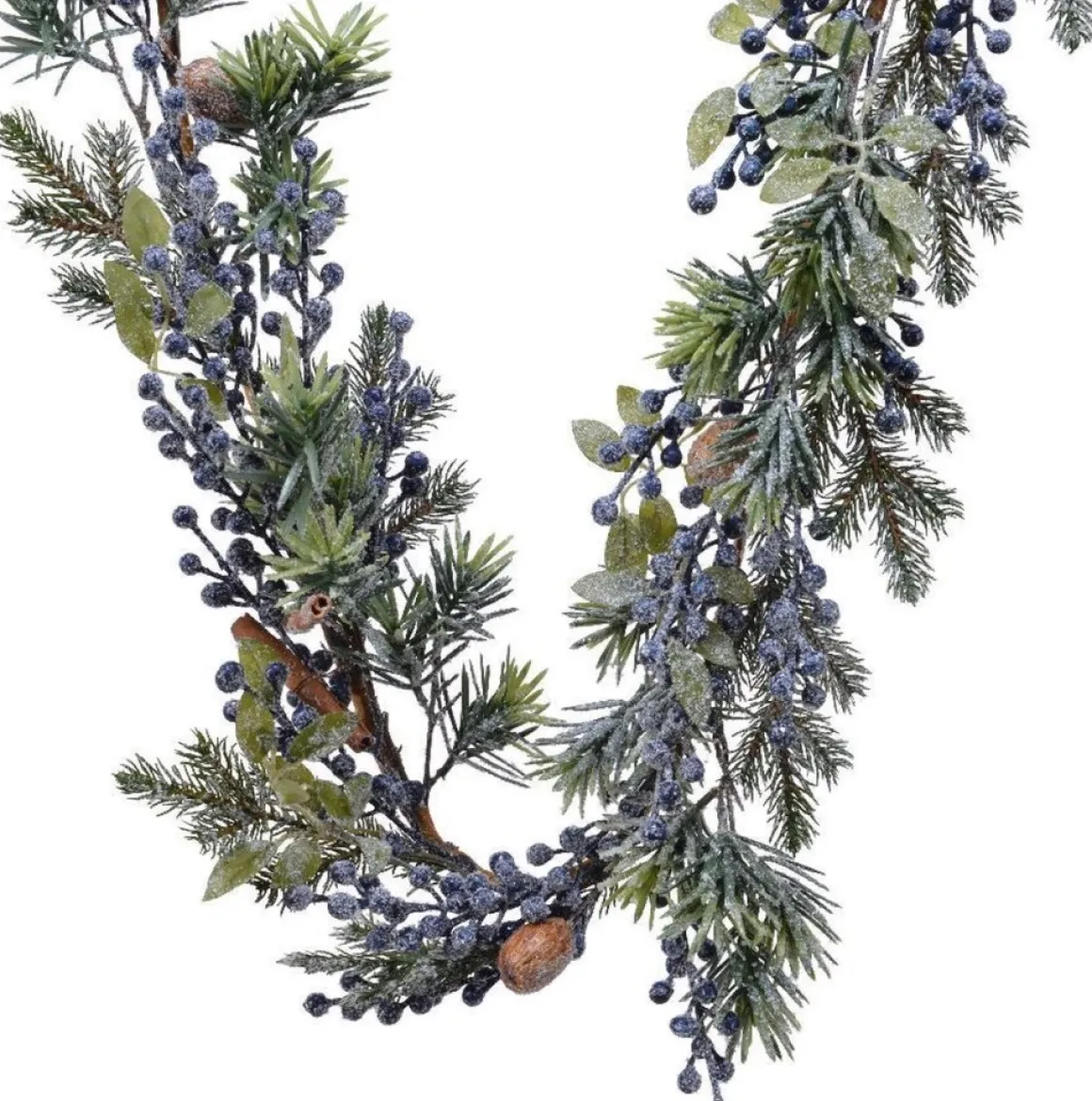 Everlands Guirlande Blauwe Bes H180Cm Groen Discount