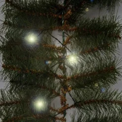 ChristmasGoodz Guirlande Met Verlichting - Zwaardere Kwaliteit - Guirlande - Kerstguirlande - Kerstverlichting - Kerstversiering - Kerst - 2.7 Meter - 50 Led's Best