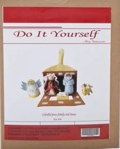 Bellatio Decorations Hobbypakket Kerststalletje Maken - Knutselset Shop