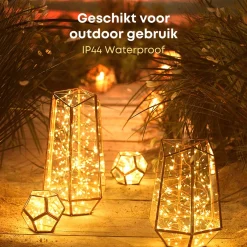 Homezie Kerstlichtsnoeren^ Fairy Lights - 20 Meter - 200 Leds - Usb - Voor Binnen & Buiten - Lampjes Slinger - Lichtsnoer Binnen & Buiten - Kerstverlichting