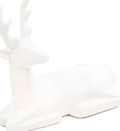 Housevitamin Verlichte Kerstfiguren^Hv Rendier Ledlamp- 12X5X11Cm- Wit | Kerst |