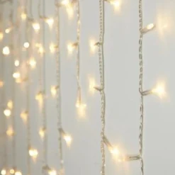 Smartvat Lichtgordijnen^Ijspegelverlichting 90 Leds - Kerstverlichting - Kerstverlichting Buiten - Ijspegelverlichting Buiten - Lichtgordijn