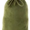 J-Line Zak Kerst Velvet Kaki Groen Medium - 4 Stuks Sale