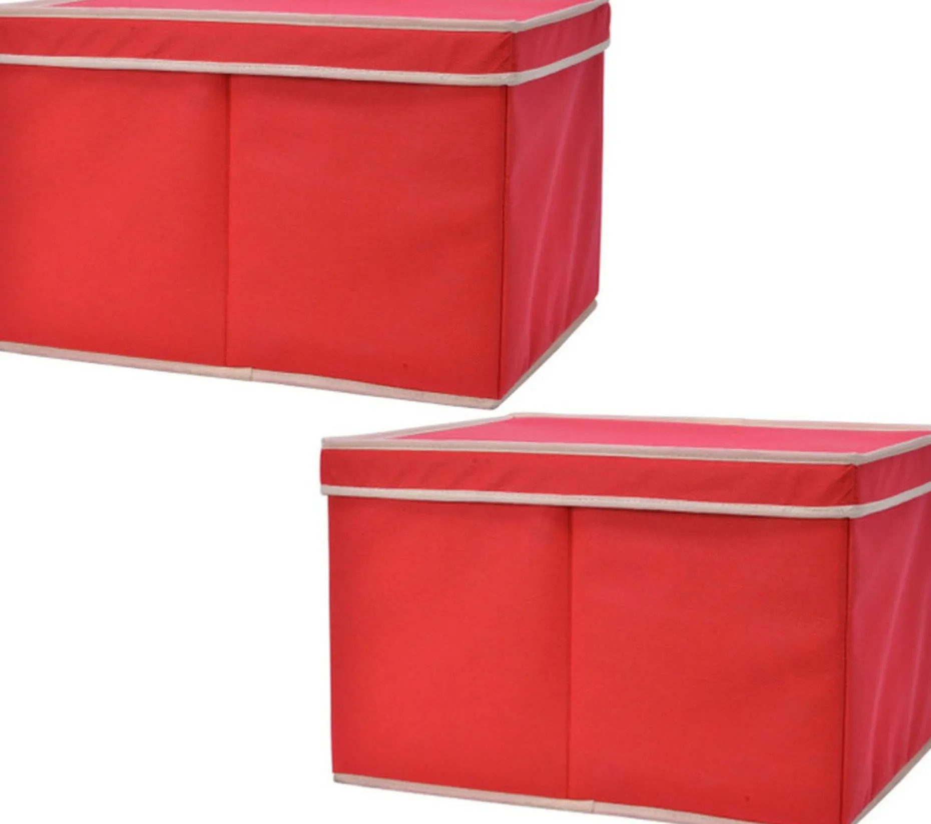 Bellatio Decorations Kerstspullen Opbergers^Kerstballen Opruimen Opbergdozen Voor 24 Kerstballen Van 8 Cm - Kerstballen Opruimen/Opbergen