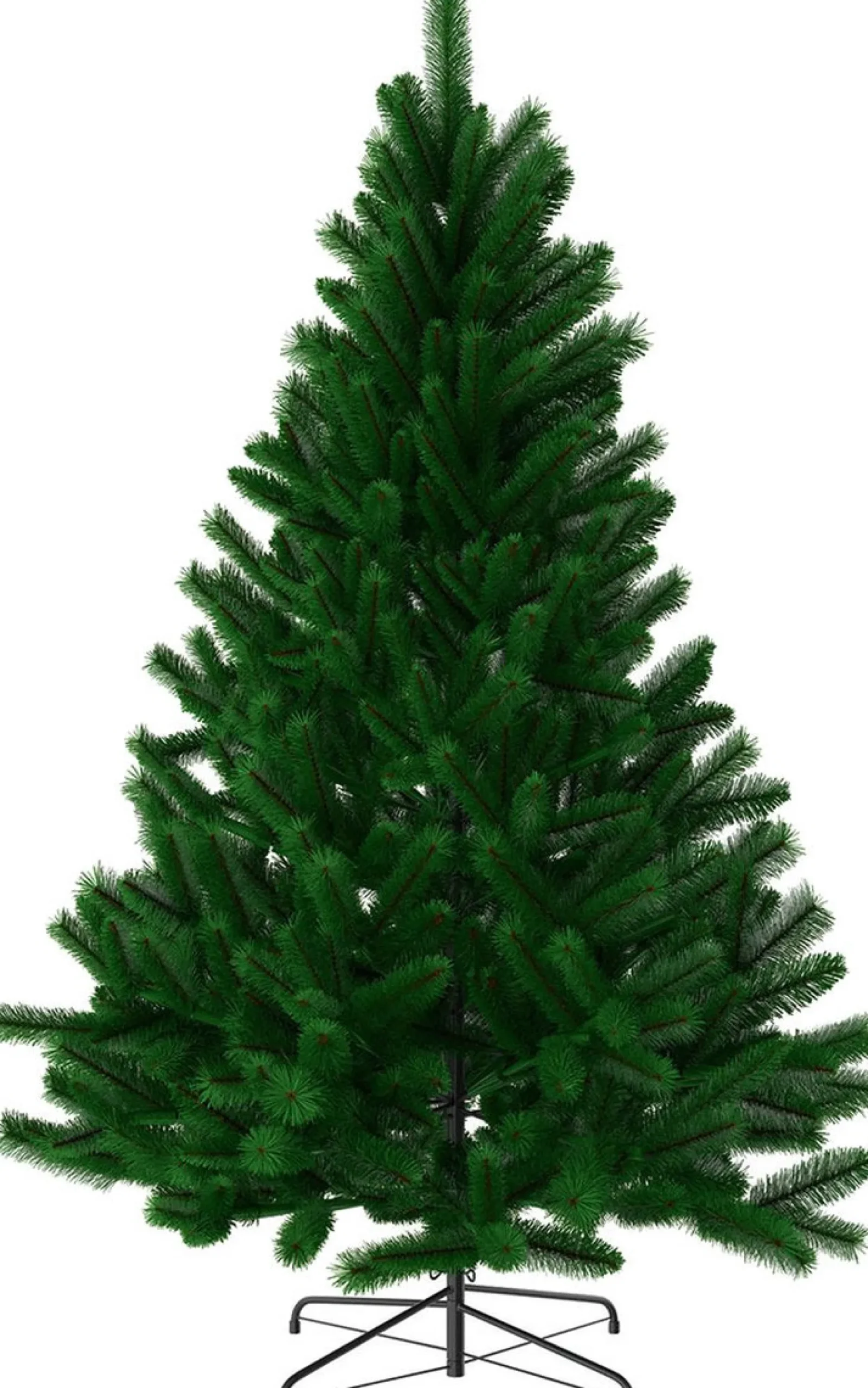 AG Store Kunstkerstbomen^Kerstboom Ag - Volle Boom - Kunstkerstboom 210Cm Hoog - 1160 Takken - Inclusief 1000 Leds- Kunstkerstbomen - Christmas Tree - Groot- Veel Takken - Donker Kerst - Decoratie