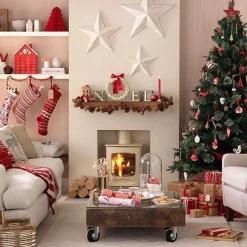 AG Store Kunstkerstbomen^Kerstboom Ag - Volle Boom - Kunstkerstboom 210Cm Hoog - 1160 Takken - Inclusief 1000 Leds- Kunstkerstbomen - Christmas Tree - Groot- Veel Takken - Donker Kerst - Decoratie
