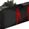Merkloos Kerstspullen Opbergers^Kerstboom Opbergtas Kerst 165X38X76Cm Zwart Draagtas Opruimen Organisen