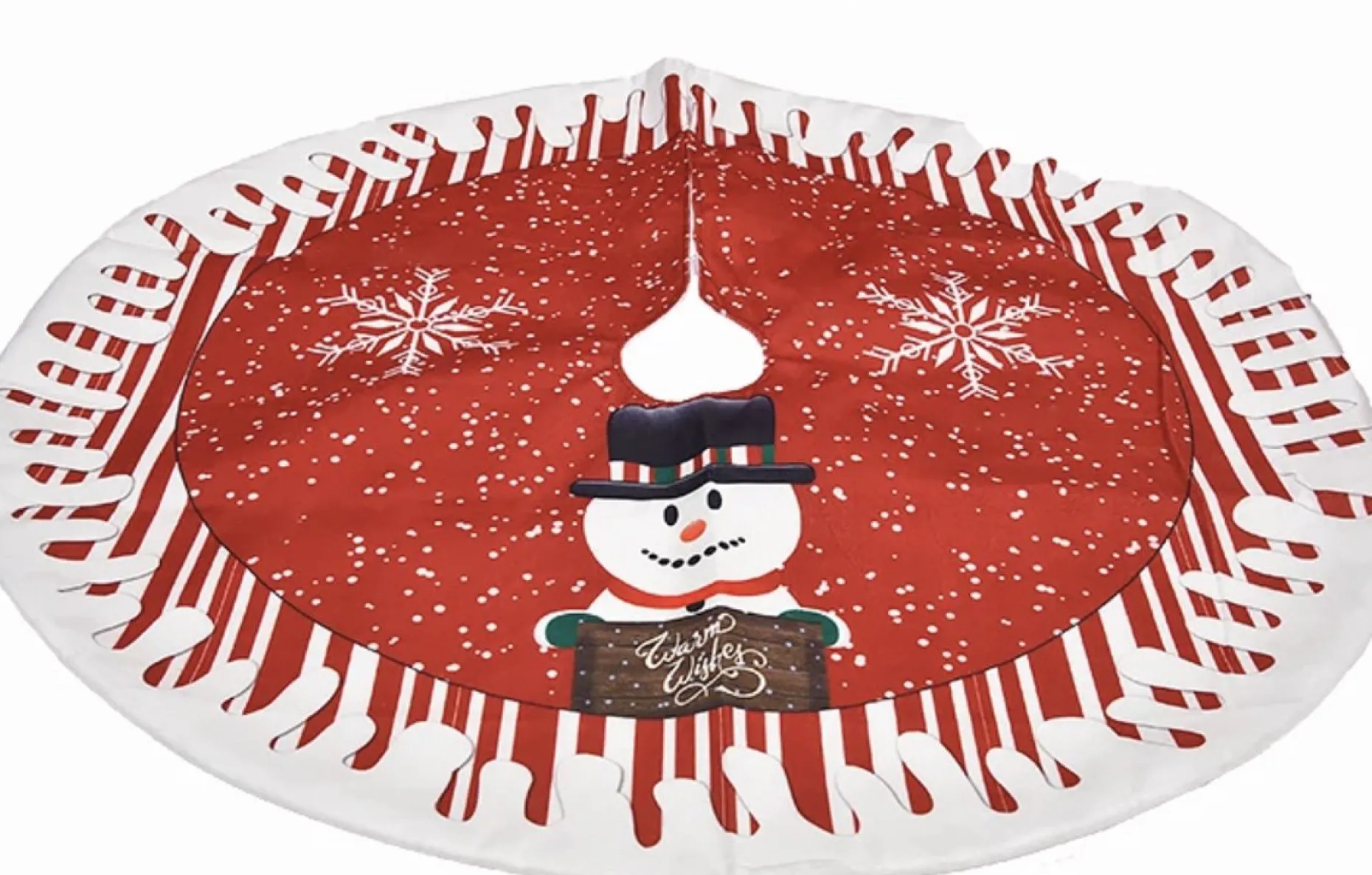 Without lemon Kerstboomstandaarden^Kerstboom Rok - Binnenhuis Decoratie - Kerst Decoratie Vloerkleed - s - Rond Kerstkleed - Onder Kerstboom - 80Cm