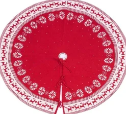 Selwo Kerstboomstandaarden^Kerstboomrok, 122 Cm Gebreide Kerstboomdeken, Kerstdecoratie, Rok, Kerstboomdeken, Kerstboomdecoratie, Decoratie Voor Thuis, Kerstfeest, Decoratie
