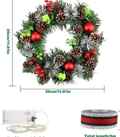 * Kerstkrans - Christmas Decoration New