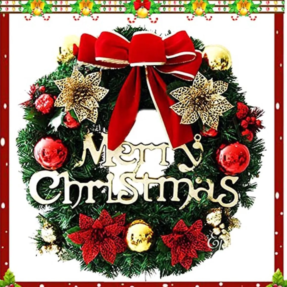 * Kerstkrans - Christmas Decoration Cheap
