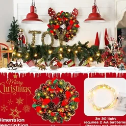 * Kerstkrans - Christmas Decoration Cheap