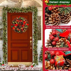 * Kerstkrans - Christmas Decoration Cheap